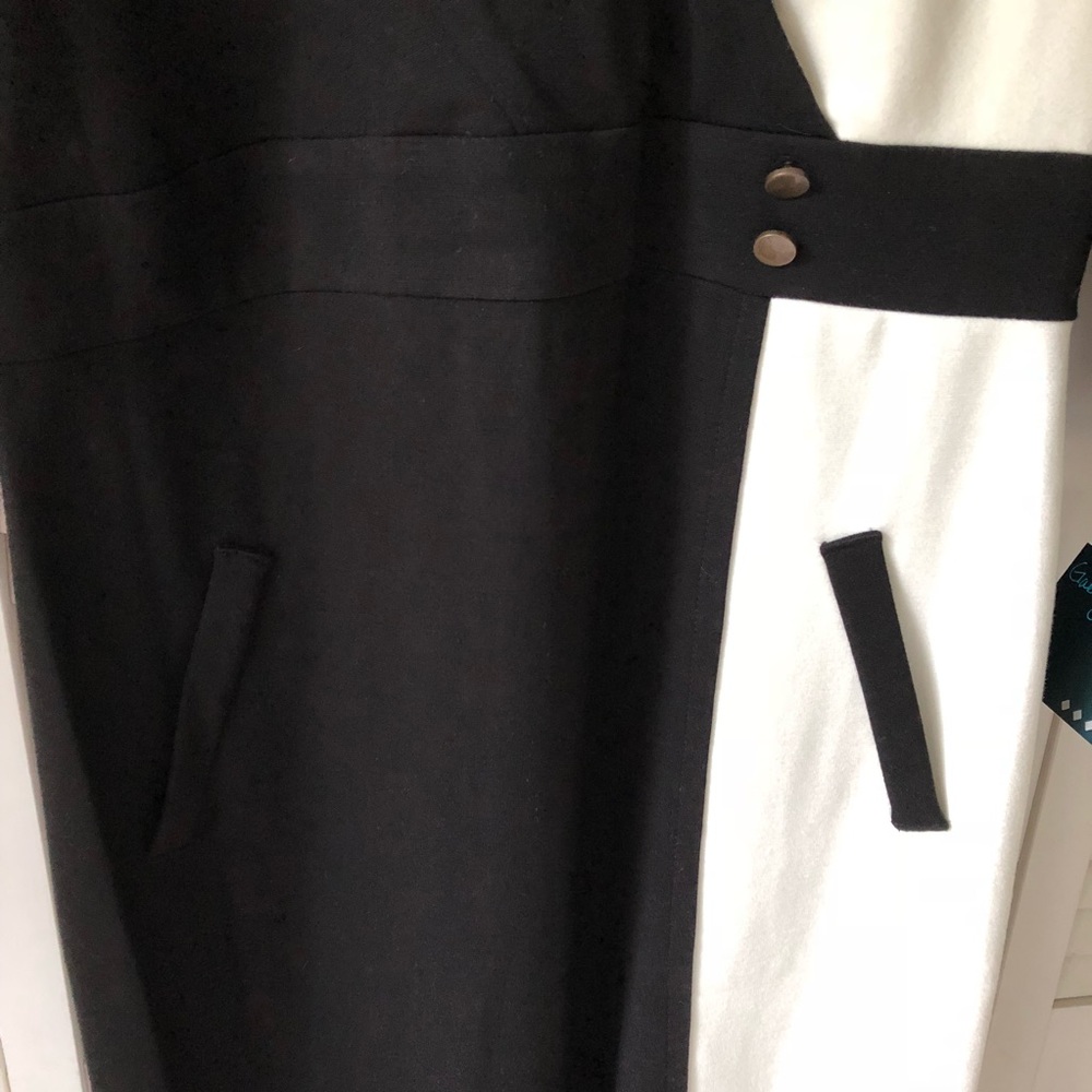 ❌SOLD❌ Gabby Skye Colorblock Sheath Dress - Picture 7 of 8